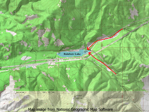 Rainbow Pass Map